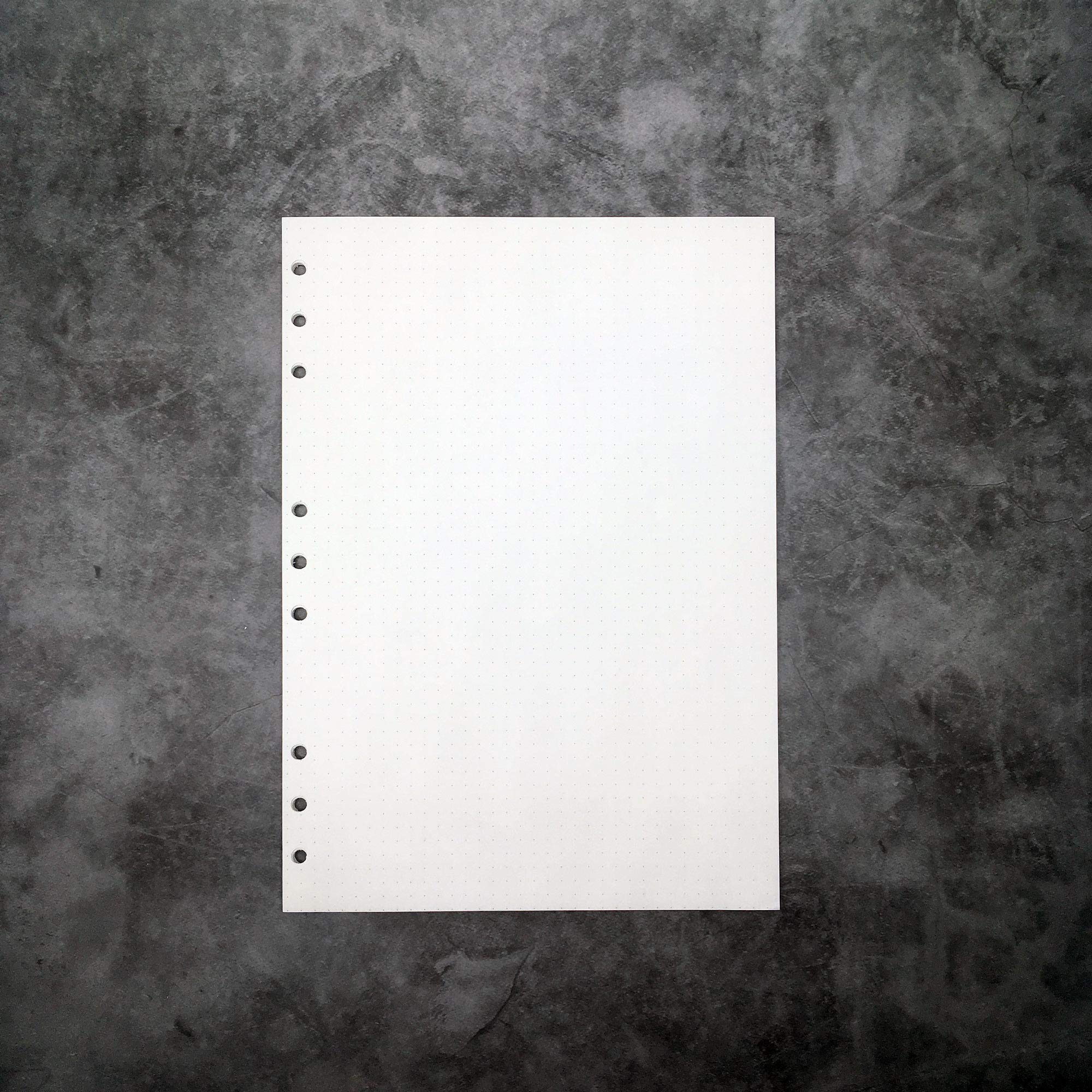 Zelten Refills/Loose Leaves for B5 Cover Ring Binder/Personal Organiser/Planner(B5 9 Holes, Dotted 90 Sheets) — image 1