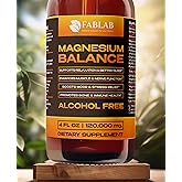 Magnesium Balance Liquid Extract - Maximized Absorption Glycinate Complex Supplement to Support Stress Relief, Night, Heart Health, Nerves and Muscles - 4 Fl Oz