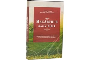 The NKJV, MacArthur Daily Bible, 2nd Edition, Hardcover, Comfort Print: A Journey Through God's Word in One Year