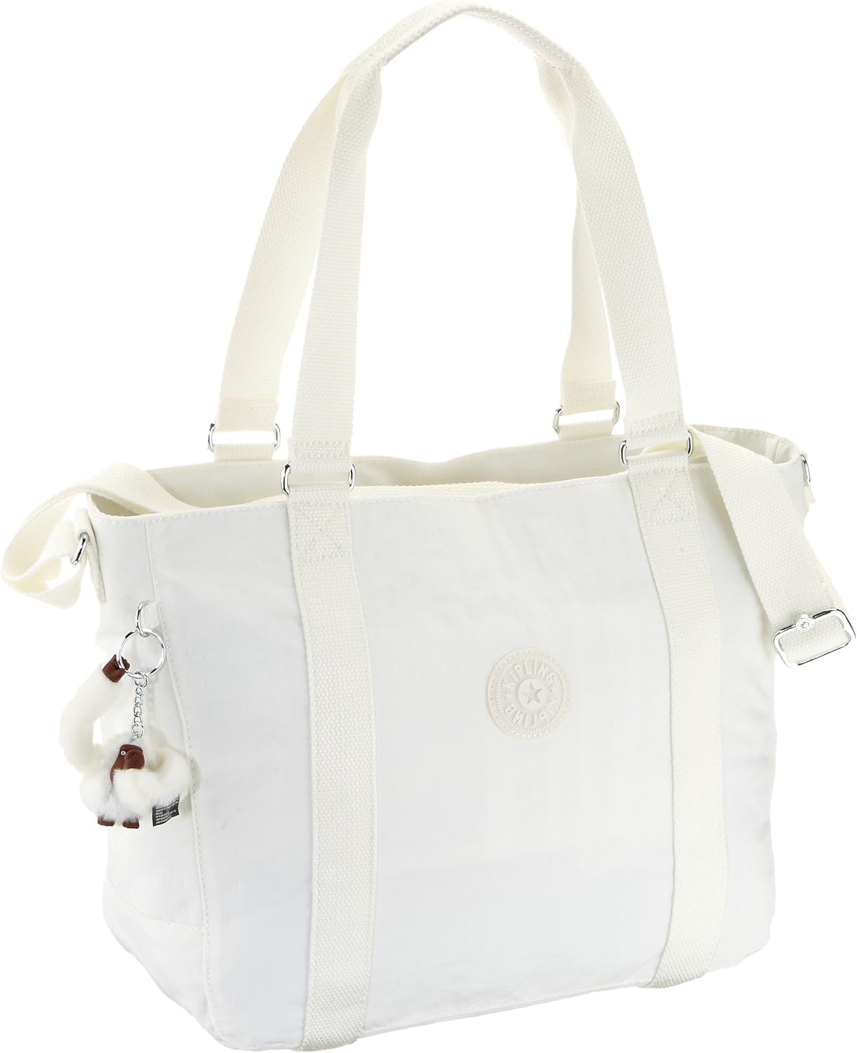 Kipling Women's Adara Medium Handbag With Shoulderstrap White Amazon