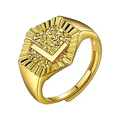U7 Letter L Jewelry Copper Based Gold Plated