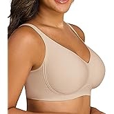 Xcutting No Underwire Bra for Women Full Coverage Comfortable Brassiere Wirefree Seamless Bralette Support Lift Everyday Bra