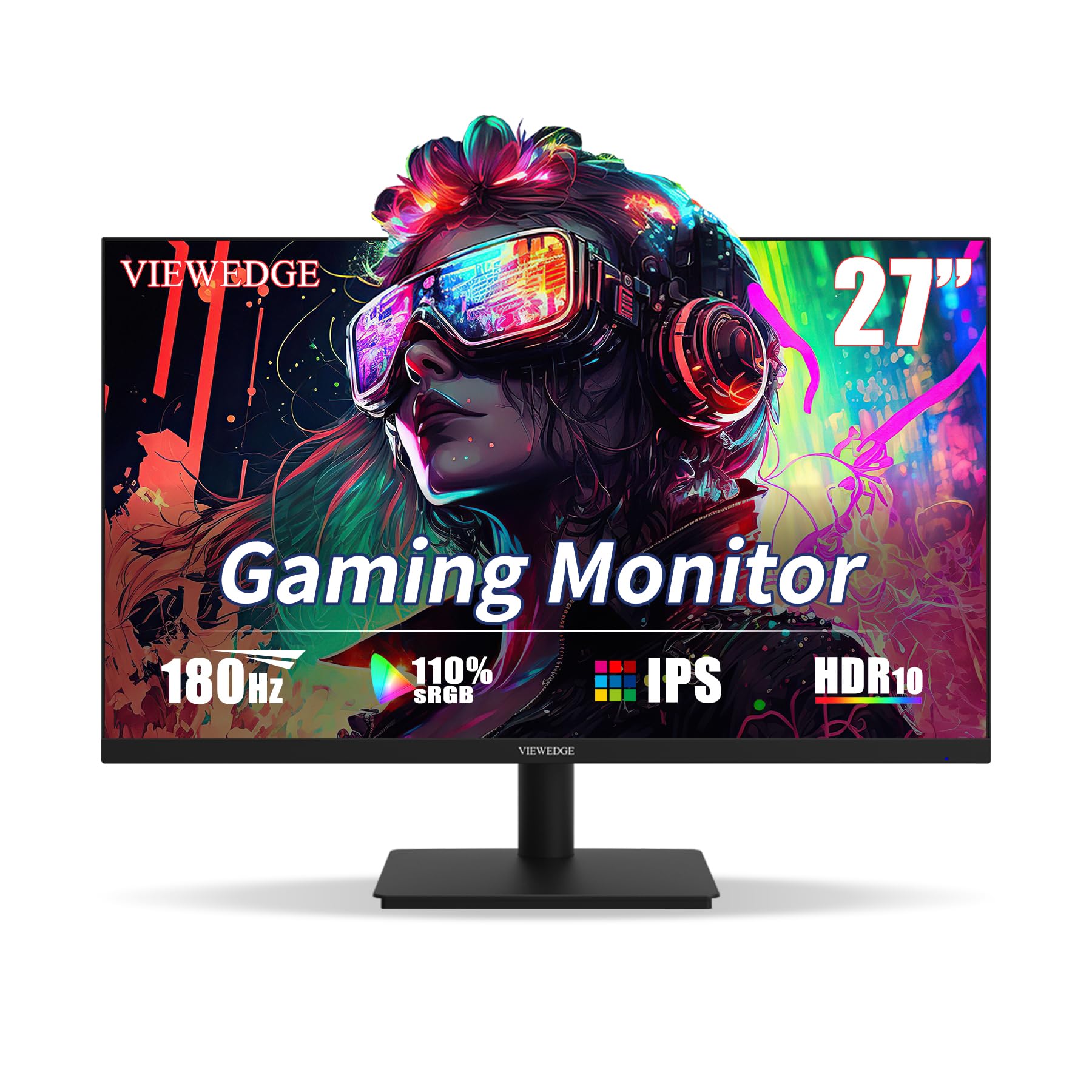 Photo 1 of ****SIMILAR ***

Viewedge Gaming Monitor 27 inch 180hz (Supports 144hz/165hz) 1ms, 110% sRGB with HDR 10 | 1080p IPS Screen, DP HDMI, Built-in Speakers, Support Freesync and Wall Mount