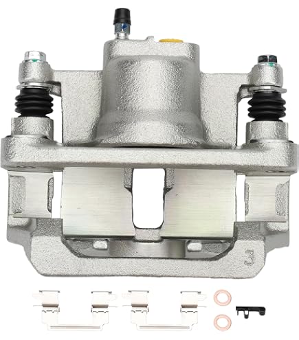 Detroit Axle Front Left Brake Caliper With Bracket – For Hyundai Sonata & Kia Optima (2012-2015)