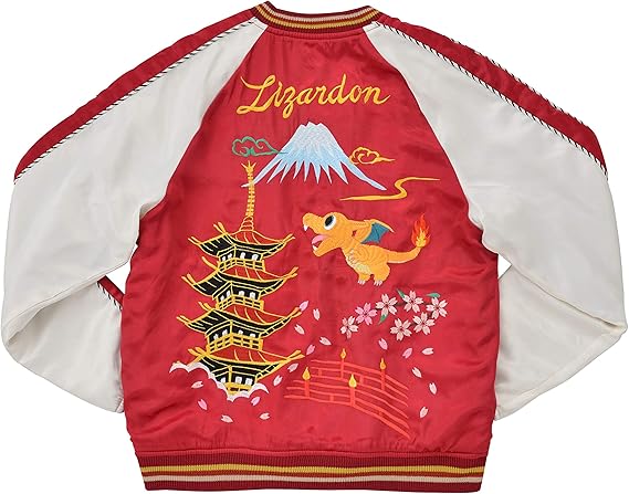 ポケモンセンターオリジナル スカジャン Pokemon Time リザードン L おもちゃ雑貨 おもちゃ Amazon