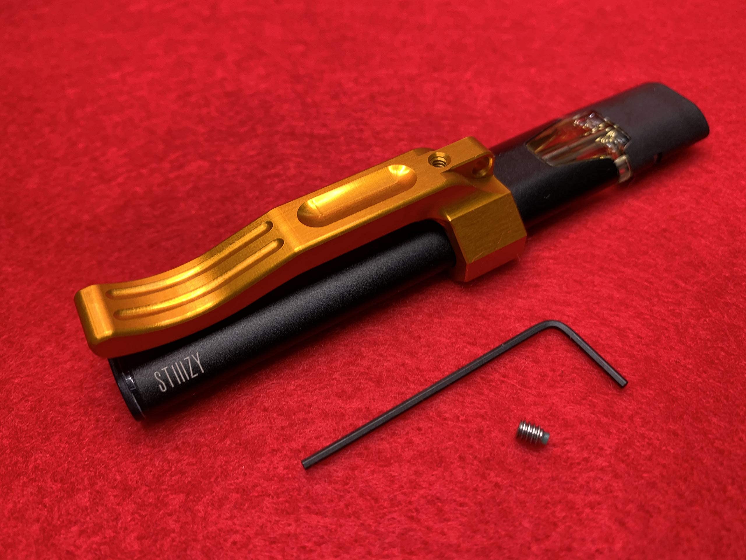 Stiiizy Clip (Starter Kit) Billet Vape Pen Hook, Holster, Lanyard