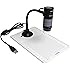 Plugable USB 2.0 Digital Microscope with Flexible Arm Observation Stand for Windows, Mac, Linux (2MP, 250x Magnification)