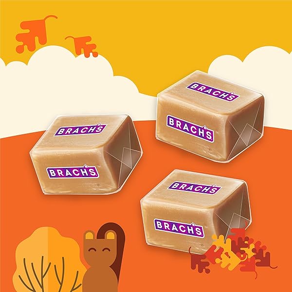 BRACH’S CLASSIC CHEWY CARAMELS, BAKING CARAMELS,10 OUNCE BAG
