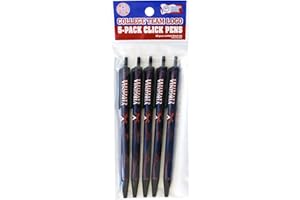 PRO SPECIALTIES GROUP NCAA Team Color Retractable Click Pens- 5 Pack