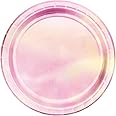 Creative Converting, IRIDESCENT LUNCHEON PLATE, 0.5x6.875x6.875inc