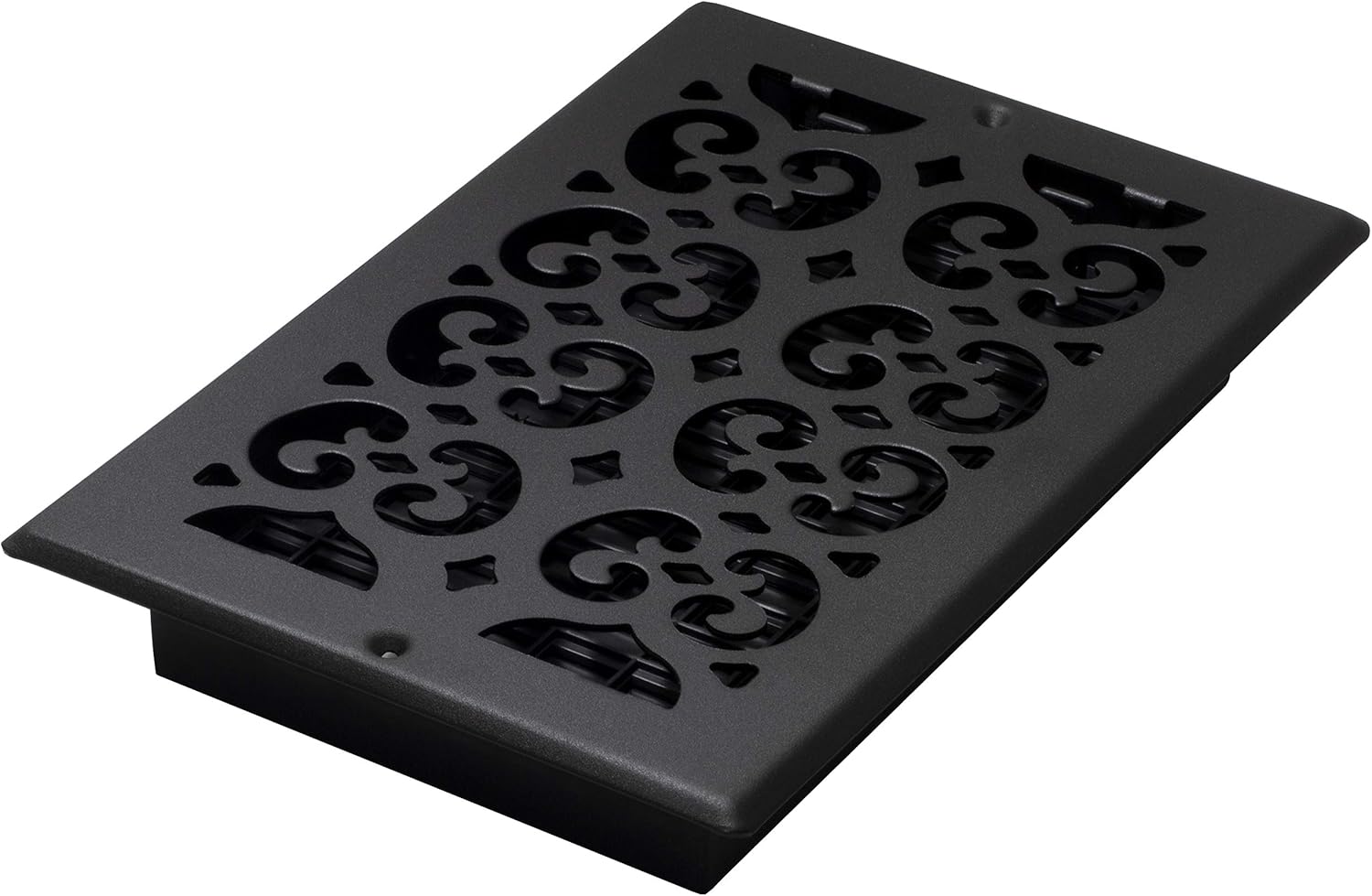 Registers, Grilles & Vents - Decor Grates ST610W Scroll Design Steel, 6x10 Inches, Wall/Ceiling Register