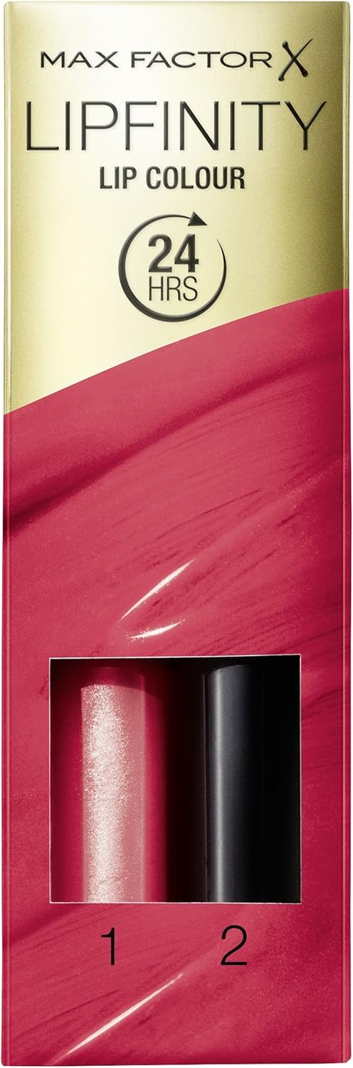 Max Factor Lipfinity Long-Lasting Two Step Lipstick - 026 So Delightful, 4.2 g, 4.2 g (Pack of 1)
