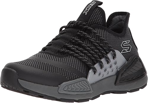 boys black skechers