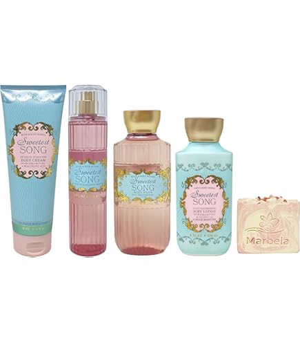 Amazon.com : Bath & Body Works SWEETEST SONG 4-piece Deluxe Gift