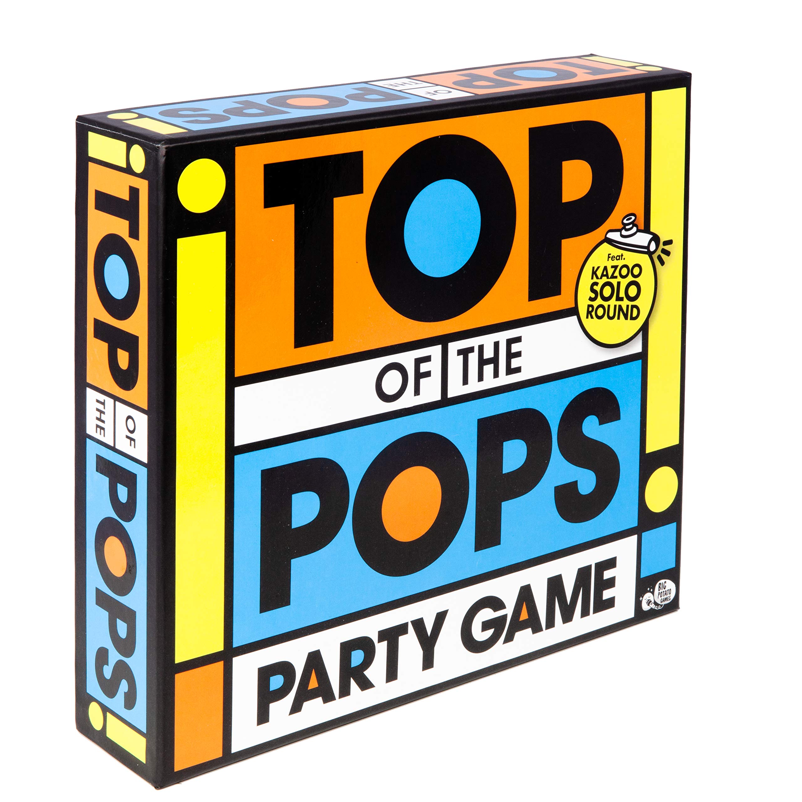 Top of The Pops Party Game - The No. 1 Family Music Board Game, Perfect for Christmas and as Gift