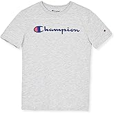 Champion Boys T-Shirt Short Sleeve Logo Tee Shirt for Boys