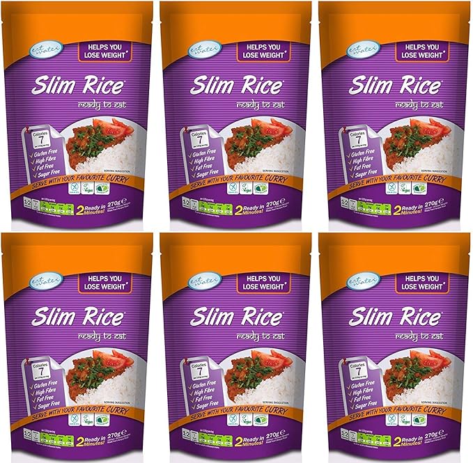 (6 PACK) Eat Water Slim Rice 200g 6 PACK BUNDLE Amazon.co.uk