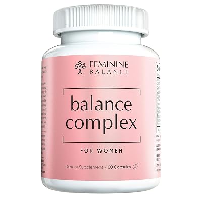 Balance Complex 17-in-1 Vaginal Health 100 Billion Probiotics for Women pH Balance with Cranberry &amp; D-Mannose | Promote Urinary Tract Health for
