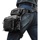 Drop Leg Bag for Men Women Military Tactical Thigh Pack Pouch Multifunctional Tactical Package Outdoor Hiking Thigh Bag