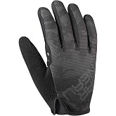 Louis Garneau, Men's Ditch Lightweight, Full Finger Mountain Bike MTB Gloves, Black, Small