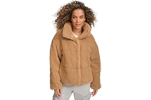 Levi's Womens Long Length Patchwork Quilted Teddy CoatShortie Patchwork Quilted Teddy Coat
