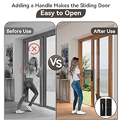 MEEMENG 2 Sets Stainless Steel Door Push