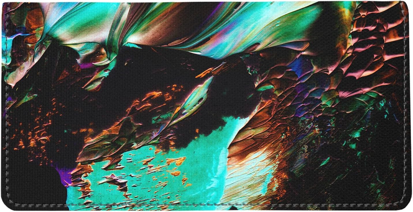Abstract 8 Design Art Checkbook Cover at  Women’s Clothing store