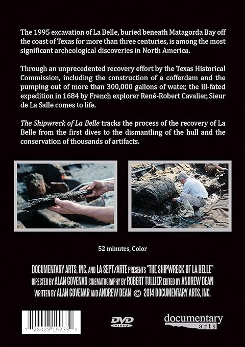 Amazon Com The Shipwreck Of La Belle Chuck Meide Alan Govenar Movies Tv