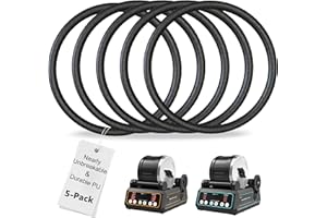 KomeStone Rock Tumbler PU Replacement Belt for K1 & K1 Pro – Upgraded Durable Anti-Break Design, Not Compatible with Other Models – 5 Pack