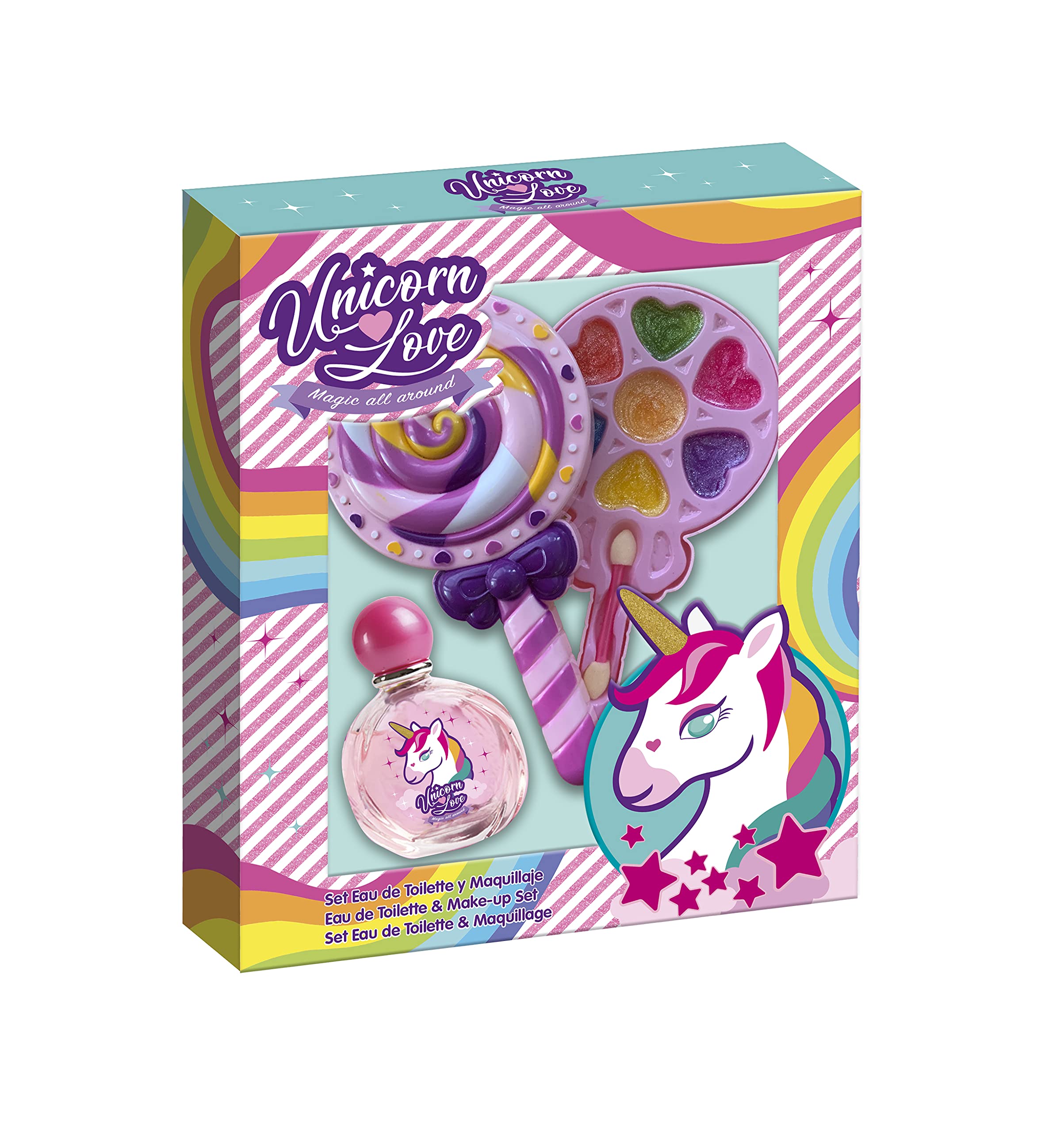 Unicorn Enchanted Make-Up & Lollipop Gift Set: A Magical Beauty Adventure