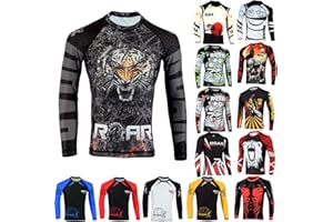 AKRON MMA Roar MMA Rash Guards UFC Fight Training BJJ Grappling No Gi Wear Branded