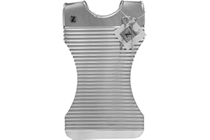 KEY OF Z RUBBOARDS Handmade Standard Women's Zydeco Washboard Rubboard Scrubboard