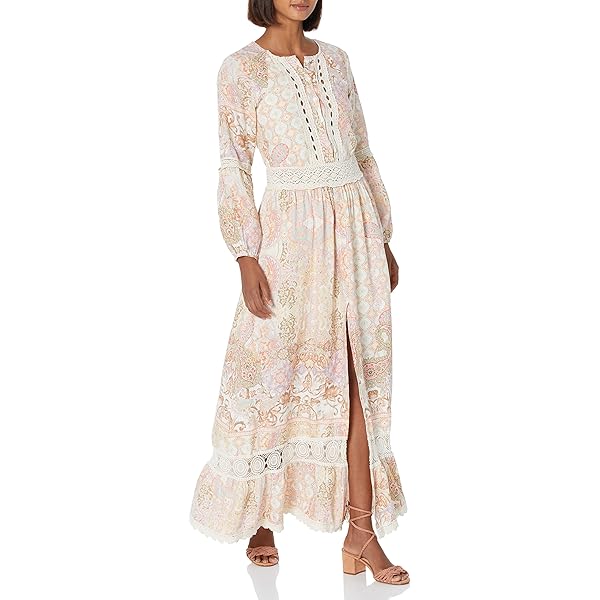 GUESS Women's Dahlia Dress, Miraflores Print, Medium at