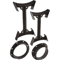 Amazon.com: Vogelzang BK100E/BSK1000 Barrel Stove Kit, Small, Black