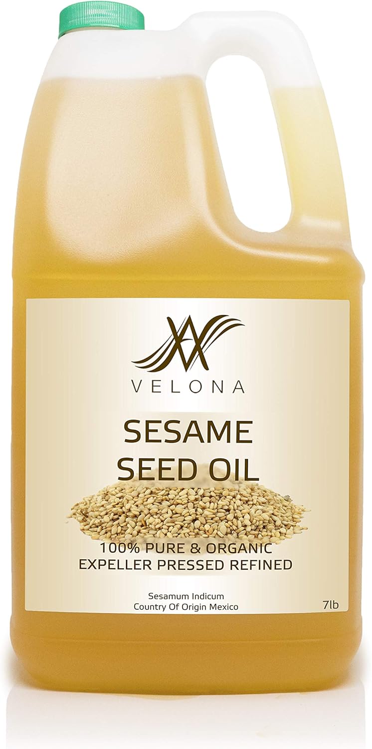 100 NATURAL SESAME OIL For Skin, Body & Hair Care and