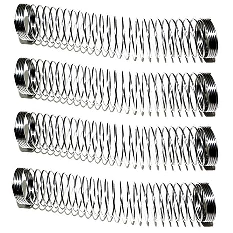 Caesar 4er Knickschutzfeder Set | Für Alle Wasserpfeifen geeignet | Universelle Shisha Schlauchfeder