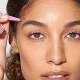 Tweezerman Rose Tea Mini Slant Tweezer Award Winning Eyebrow Shaper Travel view 5