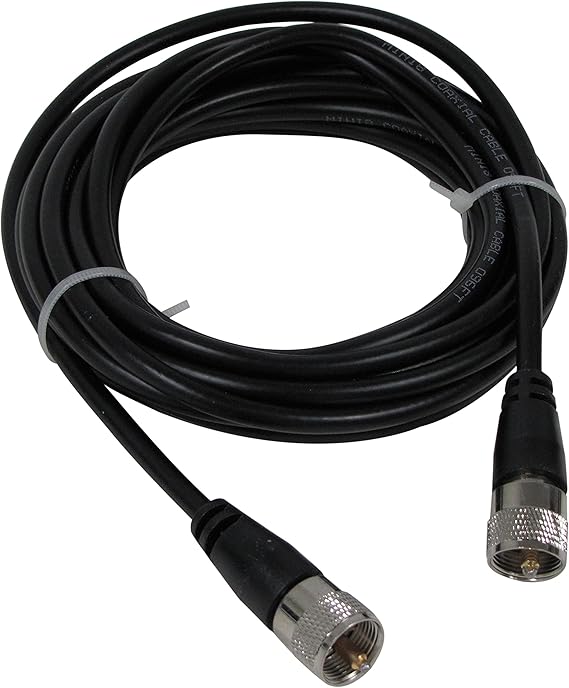 Taurus Cable Mini 8 Coax Cable with Pl 259 Connectors