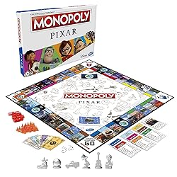 Hasbro Gaming Monopoly: Pixar Edition Board Game