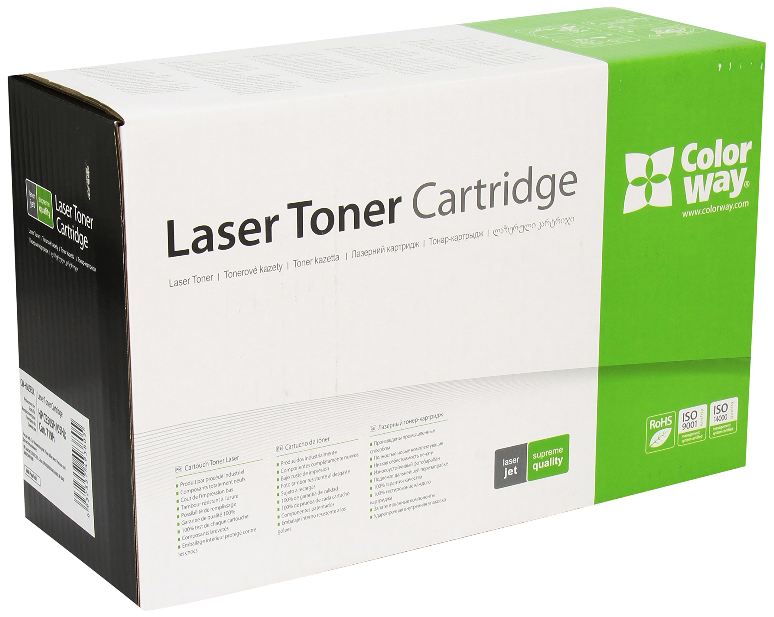 Colorway CW H505 Eux Toner Cartridge for HP CE505X 05X/Canon 719H Compatible Black