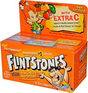 Flintstones® Plus Immunity Support Multivitamin Chewable