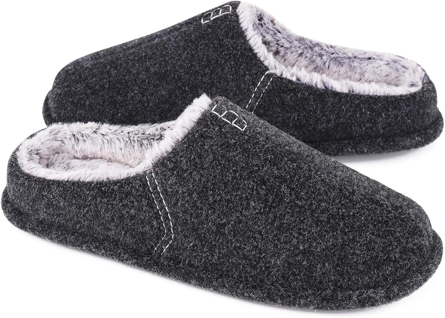 men's fuzzy slippers