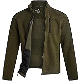 Spyder Mens Fleece Jacket - Full Zip Up Lightweight Sherpa Fleece Fall Mens Winter Jacket with Pockets for Outdoor Hiking