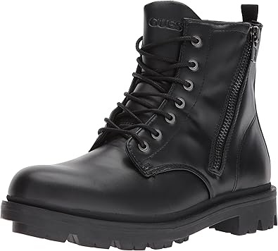 guess boots mens zipper