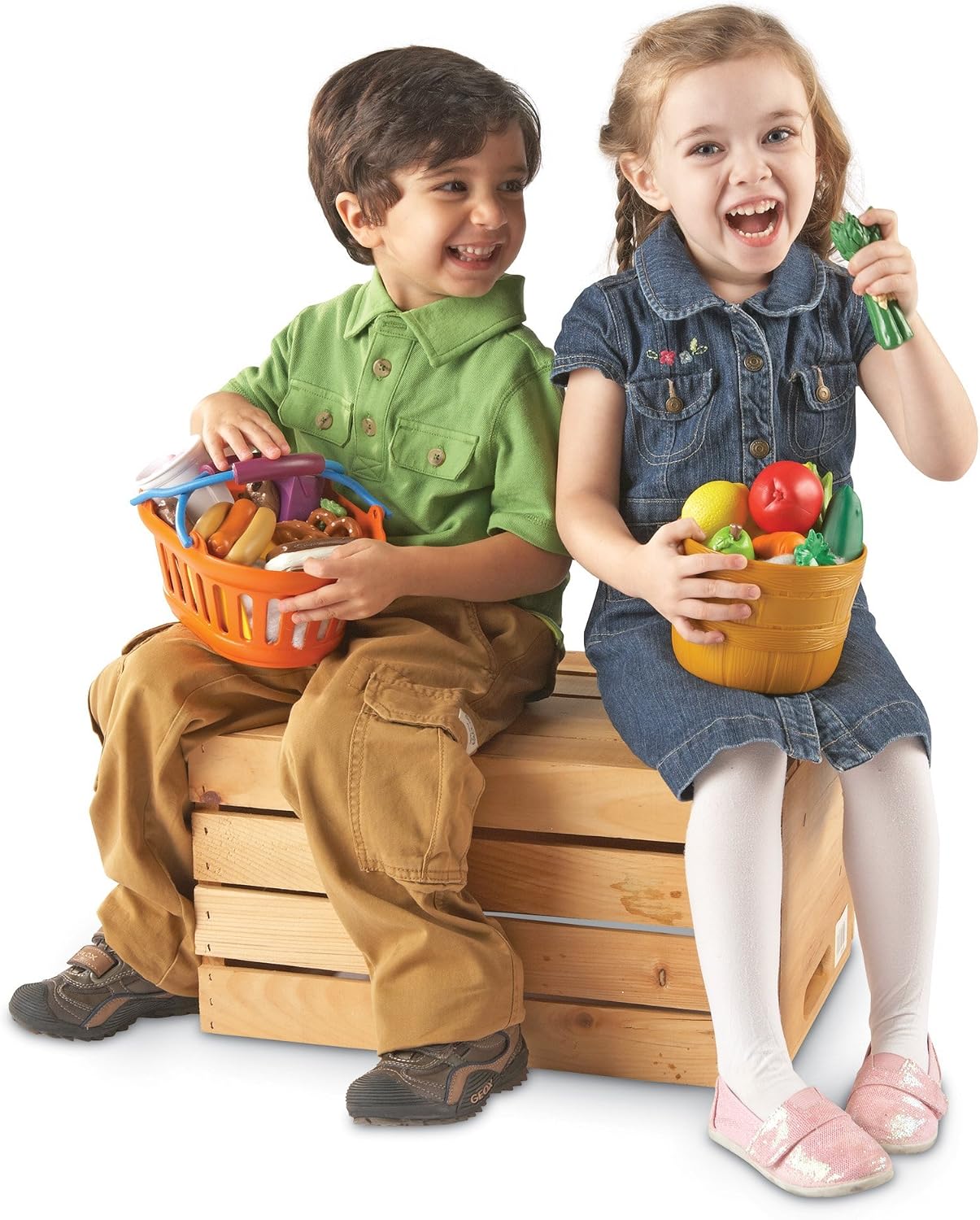 Learning Resources New Sprouts Deluxe Market Set, LER9725, child-size - Image 4