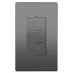 LIDER Minimalist Design Matte Finish Lighted Triple