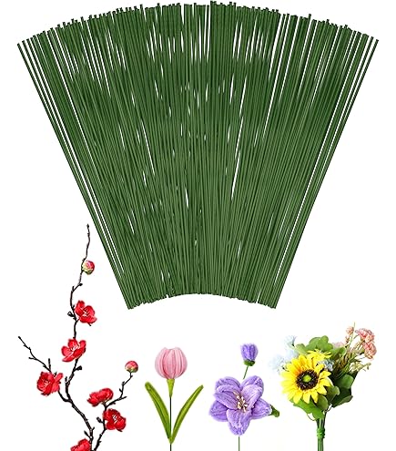 Floracraft Filo Floreale Rivestito Verde Su Rocchetto - 26 Gauge, 82,3 Metri - Confezione Da 3 Per Composizioni Floreali