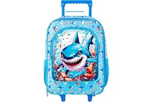 CCJPX Kids Luggage for Boys Girls, Toddler Rolling Travel Carry on Suitcase with Wheels
