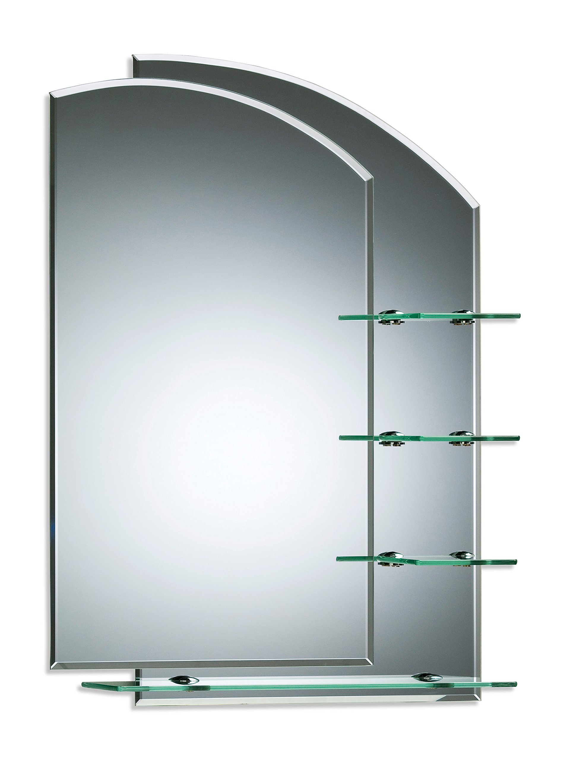 Neue Design Bathroom Mirror 60cm x 43cm, Double Layer with Stunning
