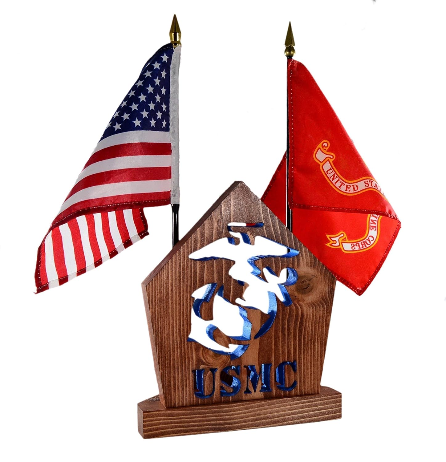 Personalized Gift Set for MARINE Veteran • Military Desk